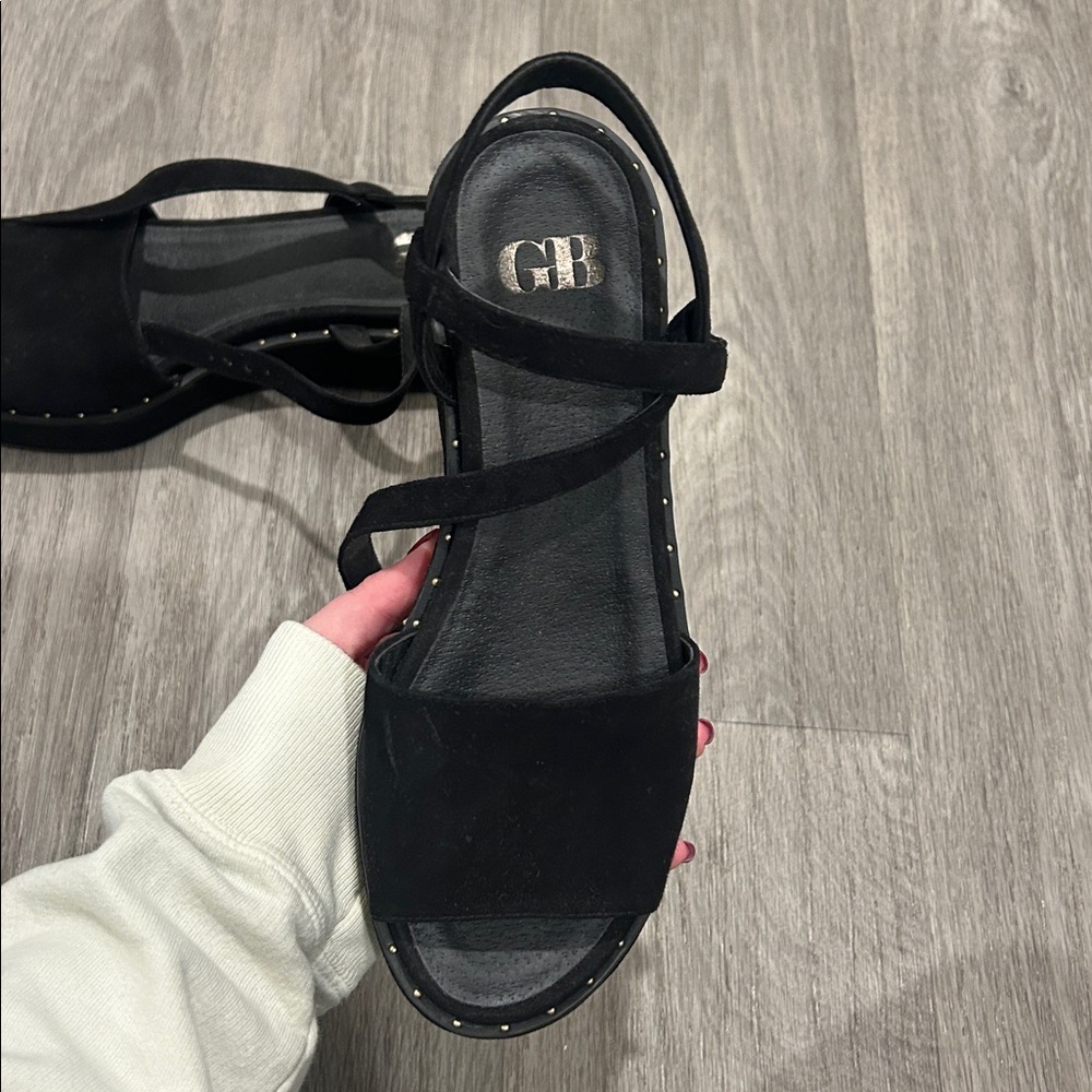 Gianni Bini Black platform sandals - Picture 6 of 6